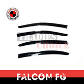 TRADIESCHOICE Weather Shields for Ford Falcon FG 08-19 | Stylish Sun Visors for Enhanced Comfort